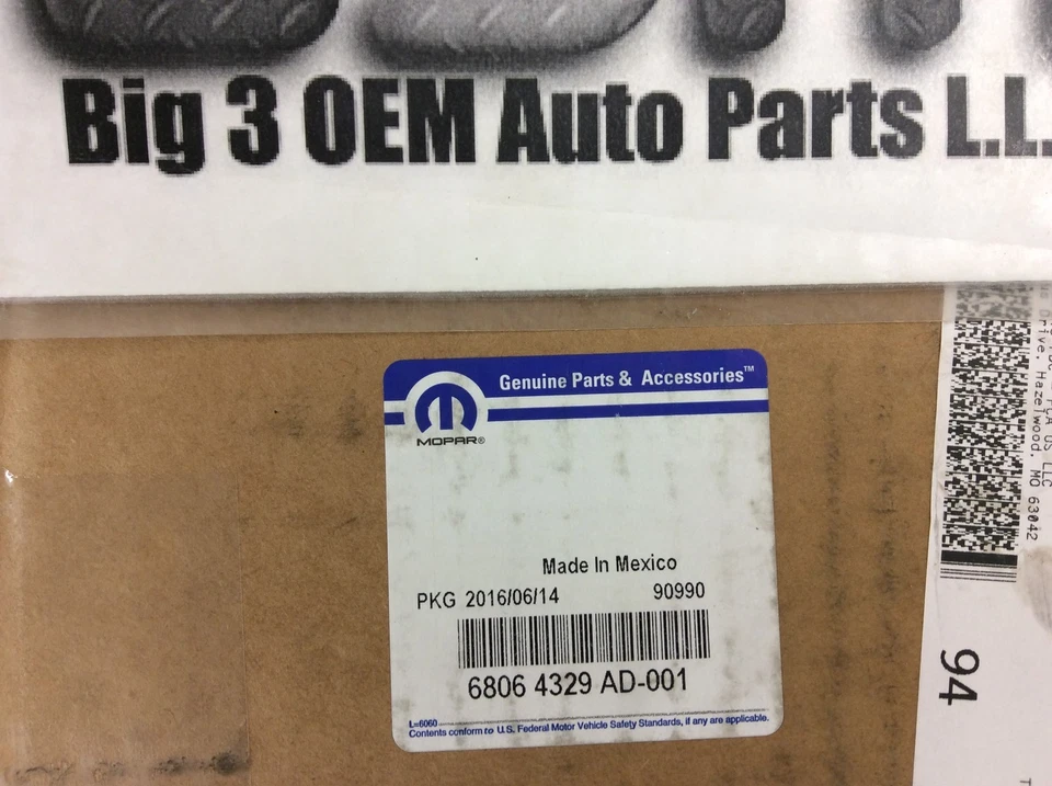 Kit de soporte de parachoques delantero lado conductor izquierdo pasajero derecho Dodge Ram 10-16 OEM Foto 3 de 3