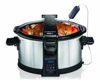 Hamilton Beach 33464 Set And Forget Programmable Slow Cooker, 6-quart, Silver, N on sale Hamilton Beach 33464 Set And Forget Programmable Slow Cooker, 6-quart, Silver, N on sale