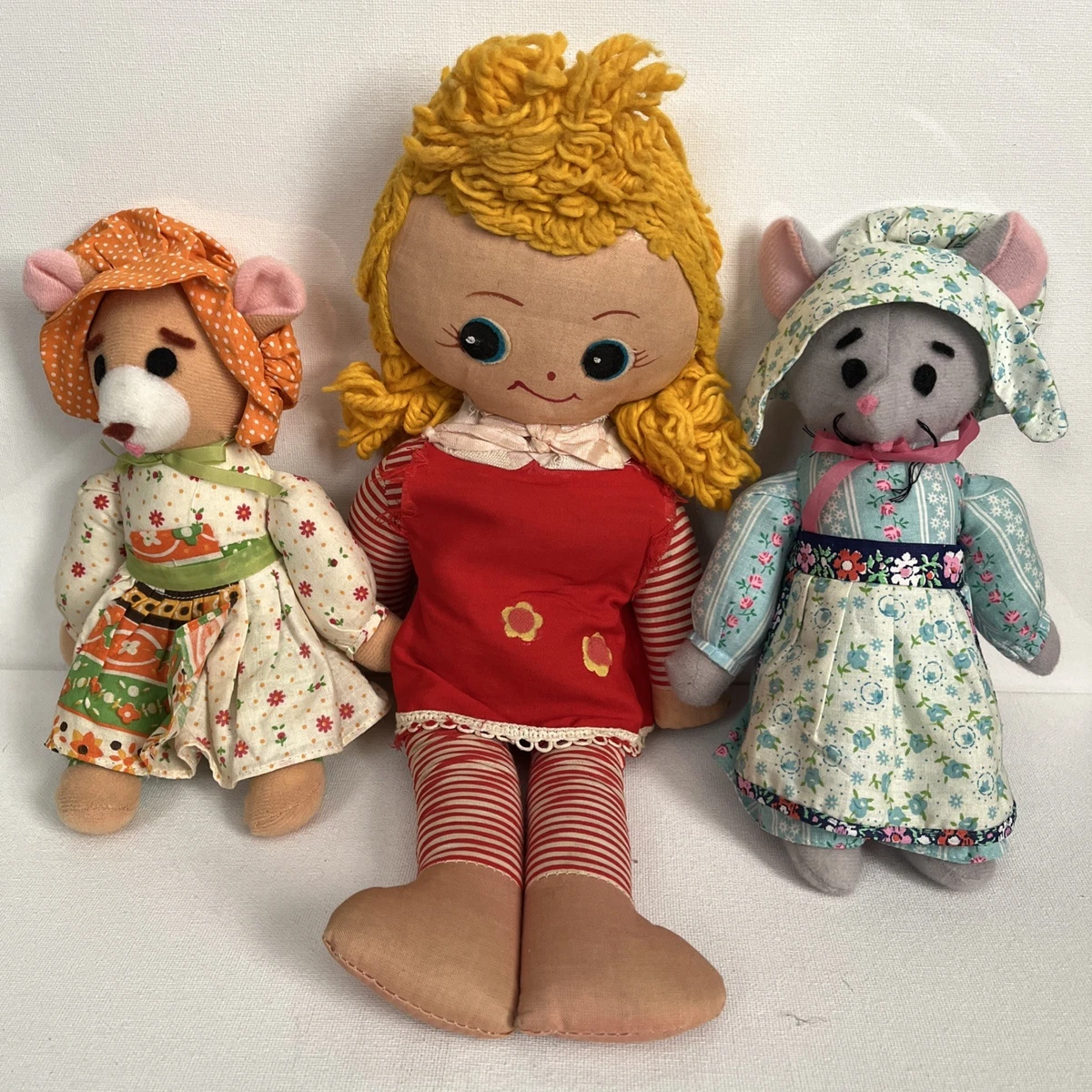 Knickerbocker Doll In Vintage Stuffed Animals for sale | eBay