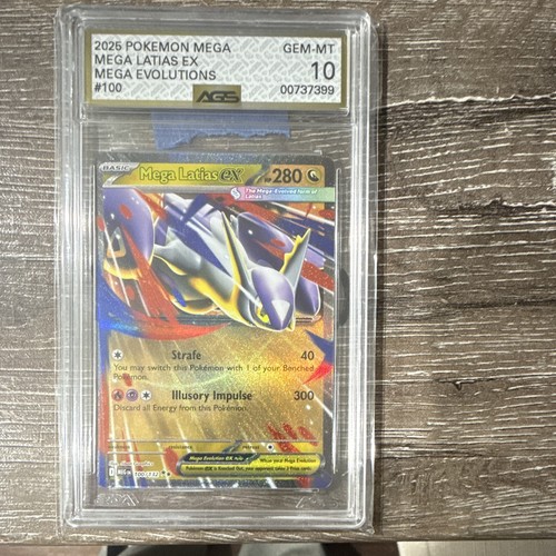 Pokemon TCG Mega Latias EX 100/132 ME01 Mega Evolution Holo English Double Rare