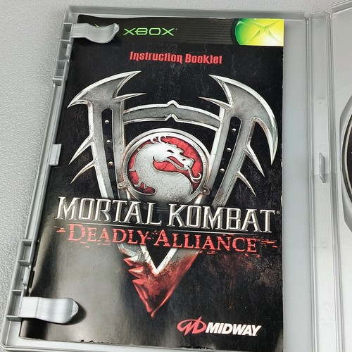 Mortal Kombat Deadly Alliance Microsoft Xbox Rare NFR Promotional Complete CIB - Picture 8 of 9