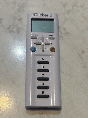iClicker 2 Student Classroom Response System Remote Control Tested