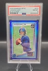 2025 Panini Donruss Optic - Rated Rookie Jaxson Dart #273 Blue Hyper Prizm (RC)