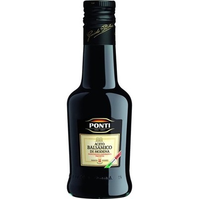3 x Ponti Balsamico-Essig aus Modena   Flasche 250ml