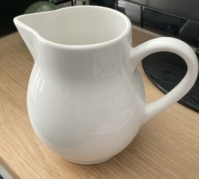 Vintage Landhausstil Creme Keramik Milchkännchen Krug Geschirr