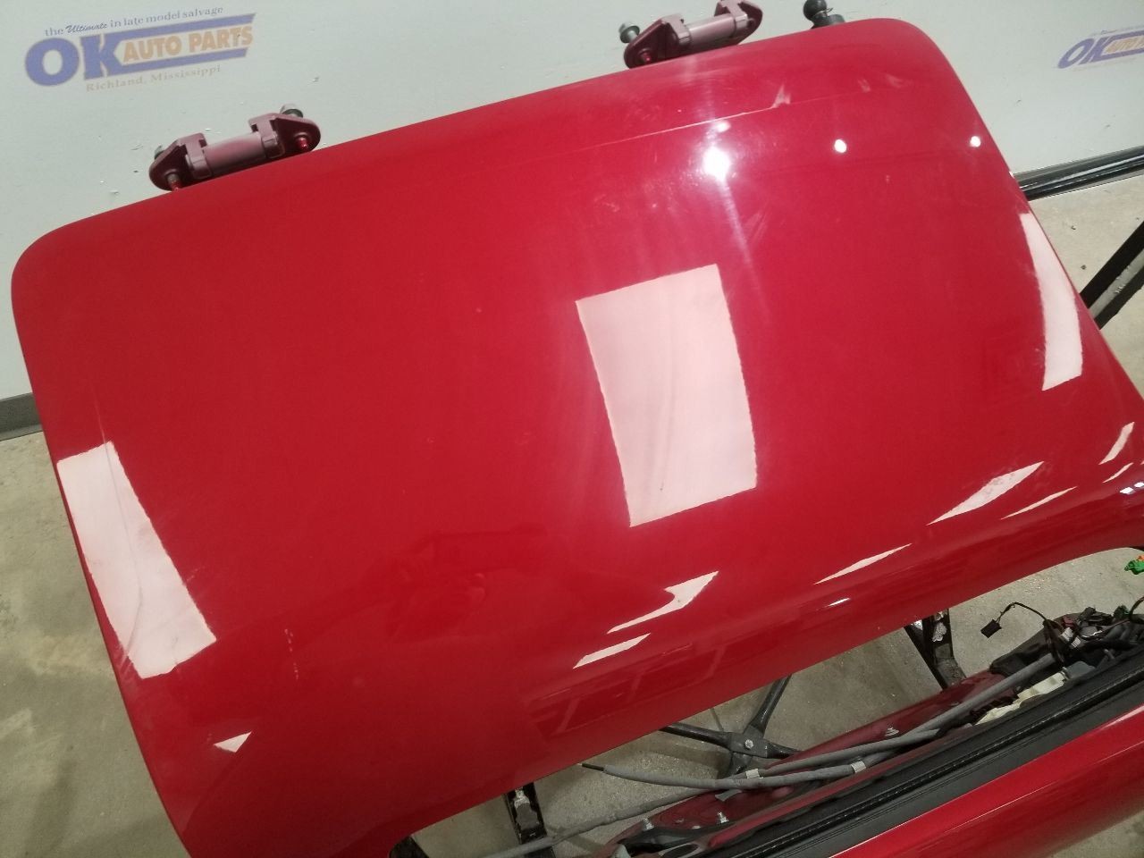 11 MERCEDES BENZ SLS AMG C197 DOOR ASSEMBLY RIGHT PASSENGER RED