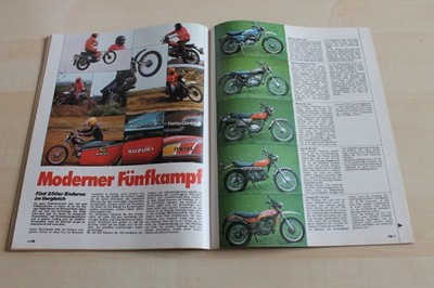 PS Sport Motorrad 07/1977 Harley-Davidson SX 250 mit 20PS besser als...?