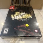 Final Vendetta Super Limited Edition Nintendo Switch New Sealed Bitmap Bureau