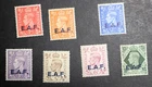 GB Stamps 1943 GVI Set Overprint MH