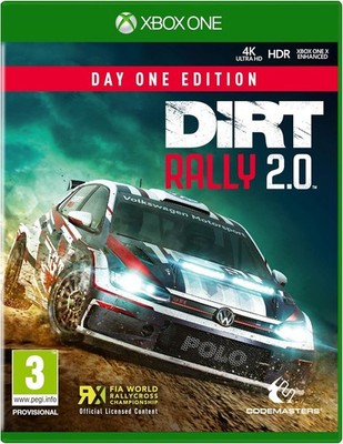 Dirt Rally 2.0 Standard Edition Xbox One/Series X PEGI 3 UK PAL NO DLC MINT COND