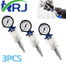 14 Spray Gun Air Regulator Gauge Air Pressure Regulator Paint Guns Filter