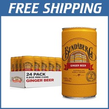 24-Pack Ginger Beer Cans, Crafted with Aussie Ginger