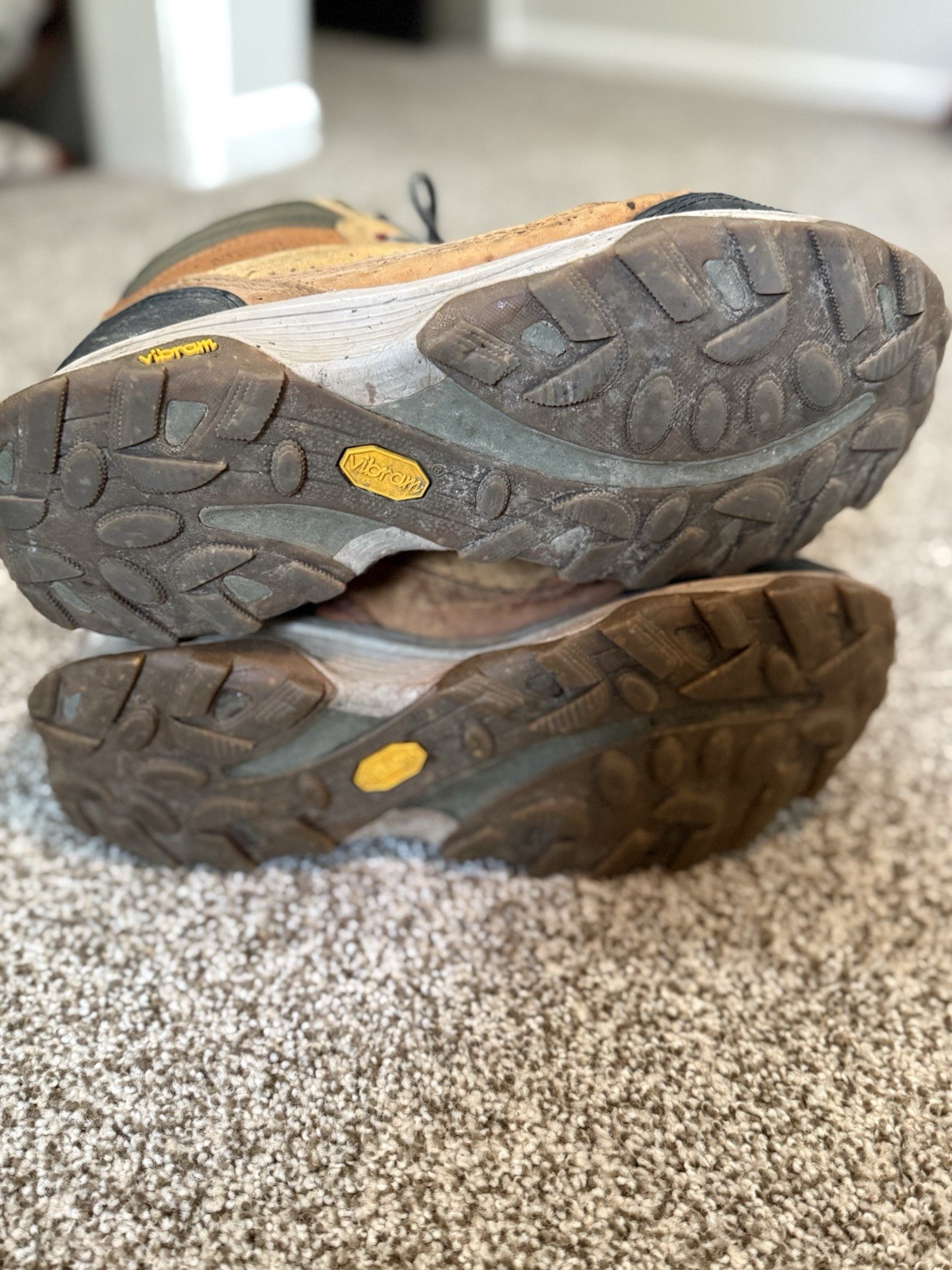 SAOLA Stivali da trekking uomo Merrell Speed Solo Mid pelle scamosciata impermeabili taglia 10