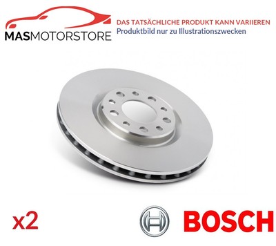 BREMSSCHEIBEN SATZ PAAR VORNE BOSCH 0 986 478 811 2PCS P FÜR MORRIS MINI 1.3