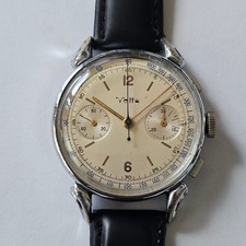 VETTA-CRONO-MANUALE-VALJOUX 22-RUOTA A COLONNE-OVERSIZE (38 MM)-ANSE A RAGNO