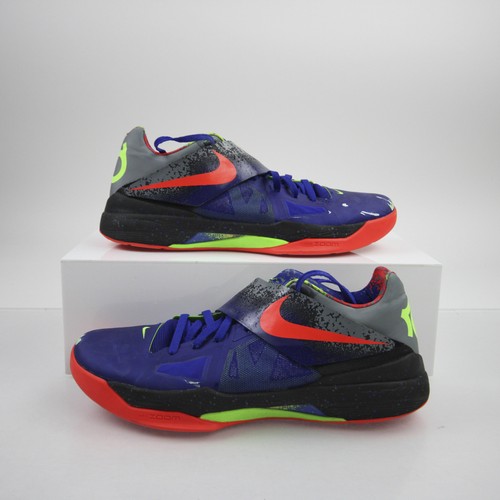 Nike KD Basketball Shoe Men's Blue Used 15