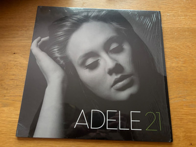 Adele 21 first press UK in shrink wrap vinyl record