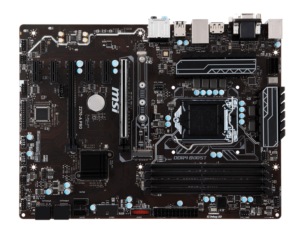 Best Deal MSI Z270-A PRO LGA 1151 Intel Motherboard – Model 7A71-001R