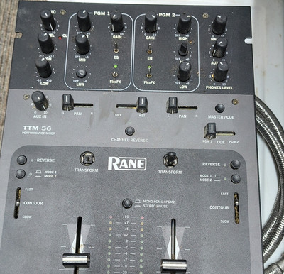 Rane TTM 56 2-Channel Analog DJ Mixer, Replaceable Crossfader, Filter