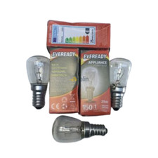 3X WESTINGHOUSE VIRTUOSO FRIDGE LAMP LIGHT BULB GLOBE|SUITS:RJ525V