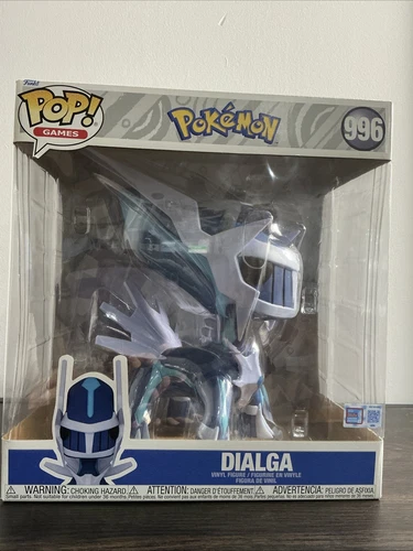 Dialga Funko Pop! Games Pokemon NYCC 2024 Exclusive L.E Jumbo Vinyl Figure #996