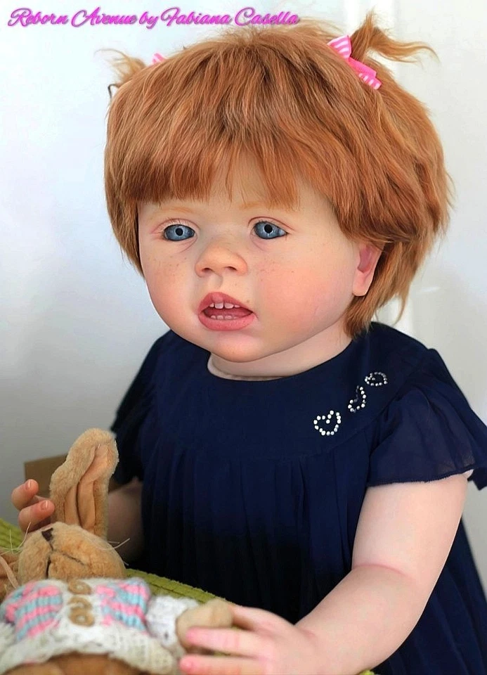 Wini By Karola Wegerich Sold Out Reborn Toddler Girl Doll Authentic Realistic LE - Immagine 4 di 4