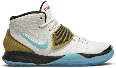 Nike Concepts x Kyrie 6 Grade School Golden Mummy CV5572-149 Youth Size