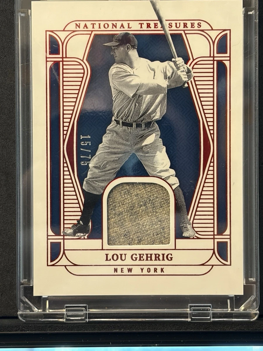 Panini Lou Gehrig Baseball Serial Numbered Sports Trading Cards