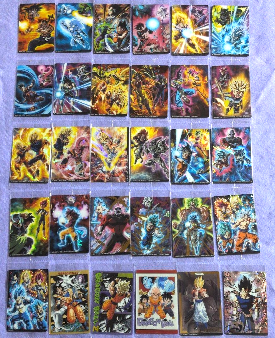 カードダス 110~119 118無し セット Dragon Ball Itajaga Vol.10 Set of 30 Cards Complete Sealed BANDAI