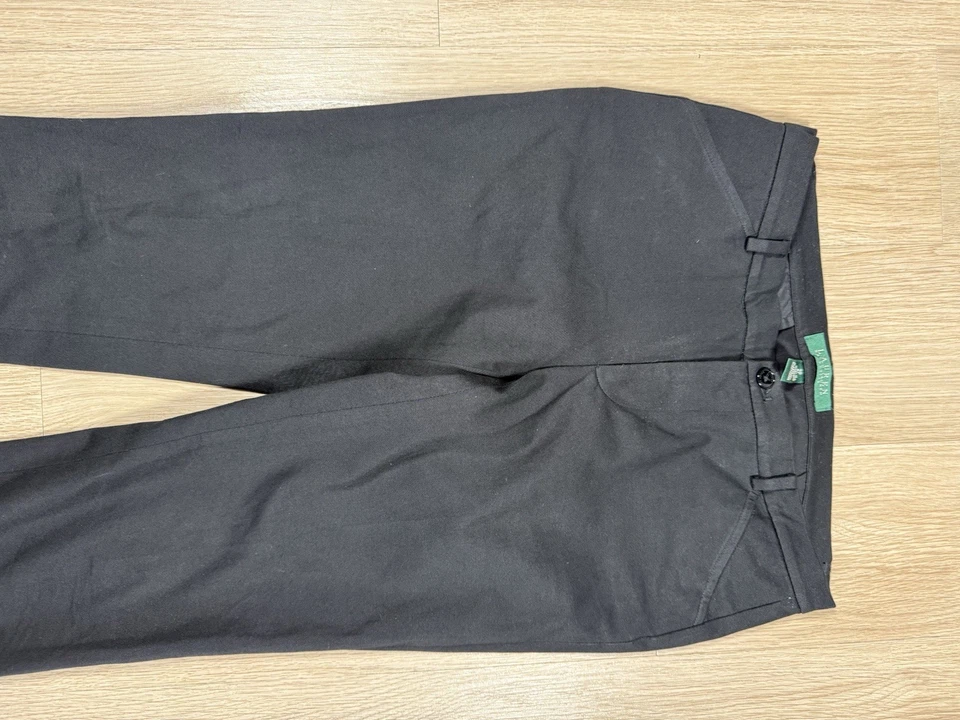 Calça social Lauren by Ralph Lauren feminina preta tamanho 2p perna reta carreira - Imagem 3 de 4