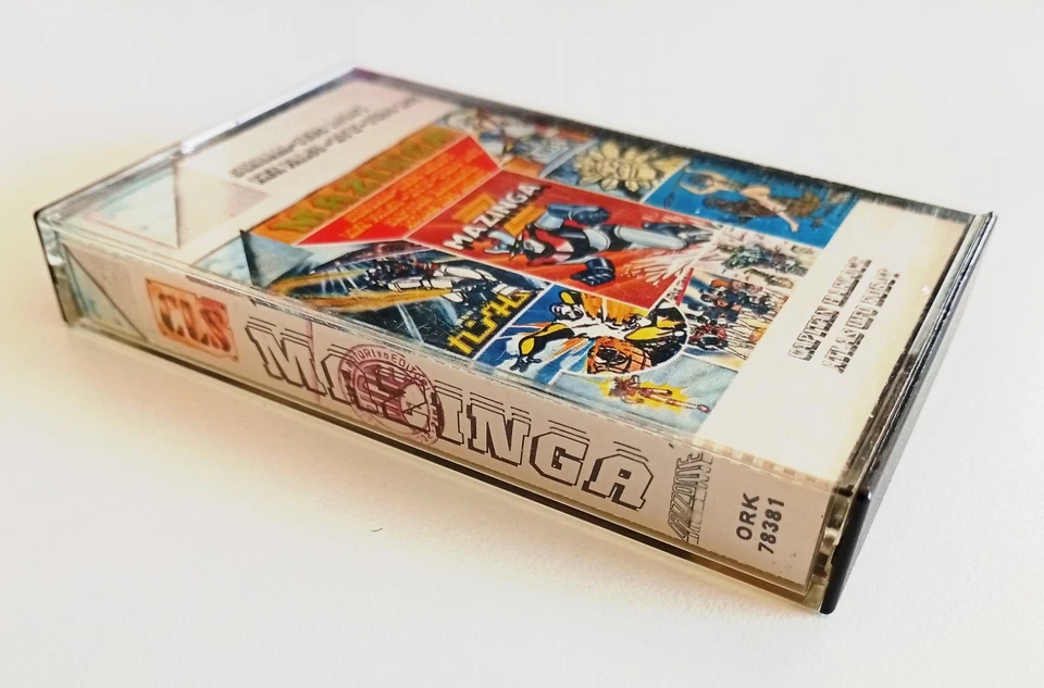 MAZINGA - Musicassetta CLS ORK 78381 # Jeeg Robot Gundam Ufo Robot Harlock ecc.. - Image 2 of 3