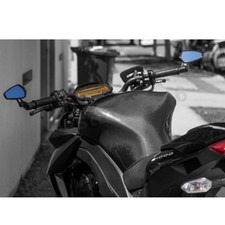 New Pair Black Bar End Rear View Side Mirrors For 2003-2016 Kawasaki Z1000 Bikes