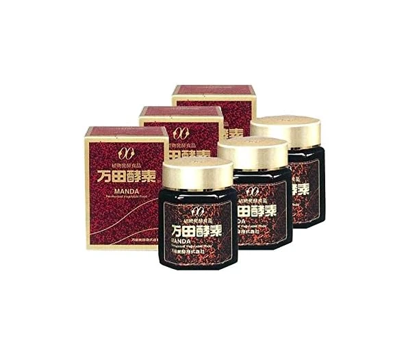 MANDA Koso Manda Pâte enzymatique en bouteille légumes fermentés 145 g lot de 3