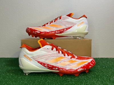12.5 Men - Adidas Adizero Electric Speed Juice Orange Football Cleats NEW IE4424