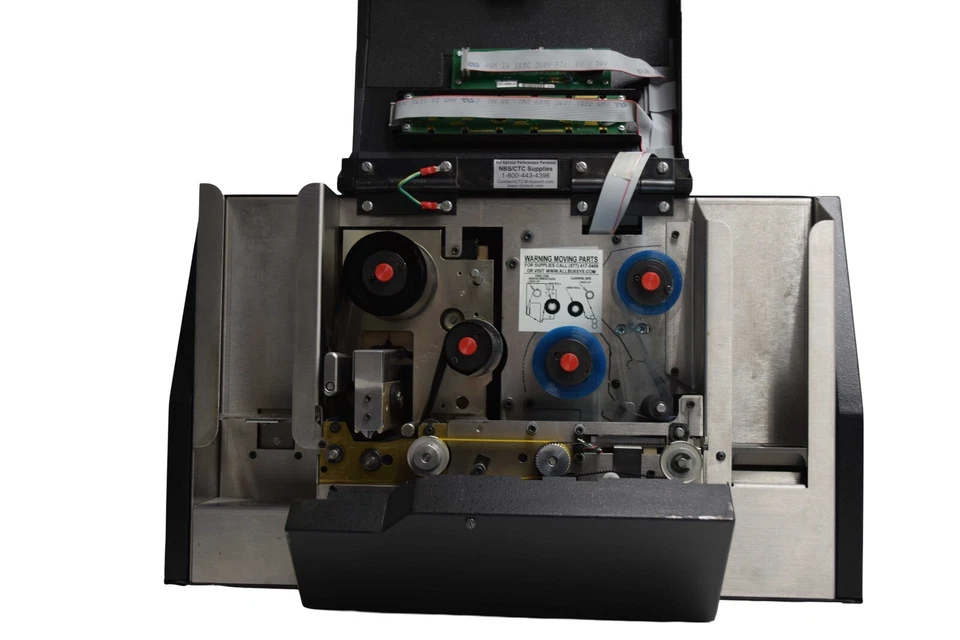 NBS TECHNOLOGIES ADVANTAGE SERIES IMAGEACE PLUS THERMAL ID CARD PRINTER - Image 3 of 4