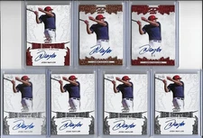 2015 Leaf Ultimate Draft JOSH NAYLOR Big Hitters Silver Foil Auto /25 Guardians