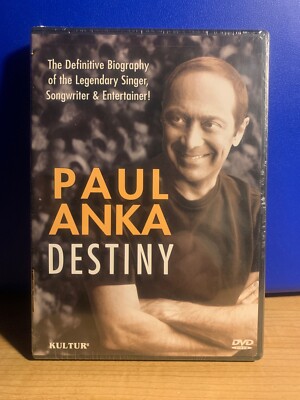 Paul Anka  Destiny  (DVD)     .Full Frame  .... .BRAND NEW & SEALED