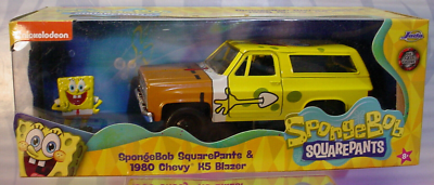 JADA Hollywood Rides 💥Spongebob SquarePants & 1980 CHEVY K5