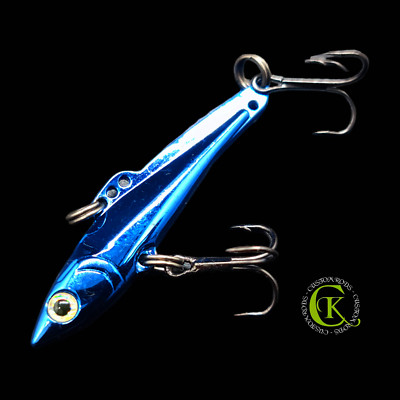 Vibration Bait Vib Blade Blattpilker Runner Metall Kunstköder Zikade Perch Hecht