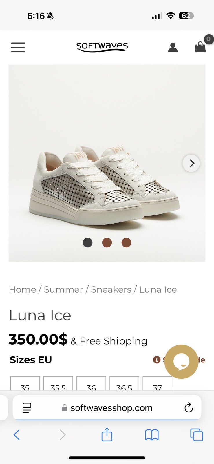 Softwaves Lua ice Women’s Sneakers