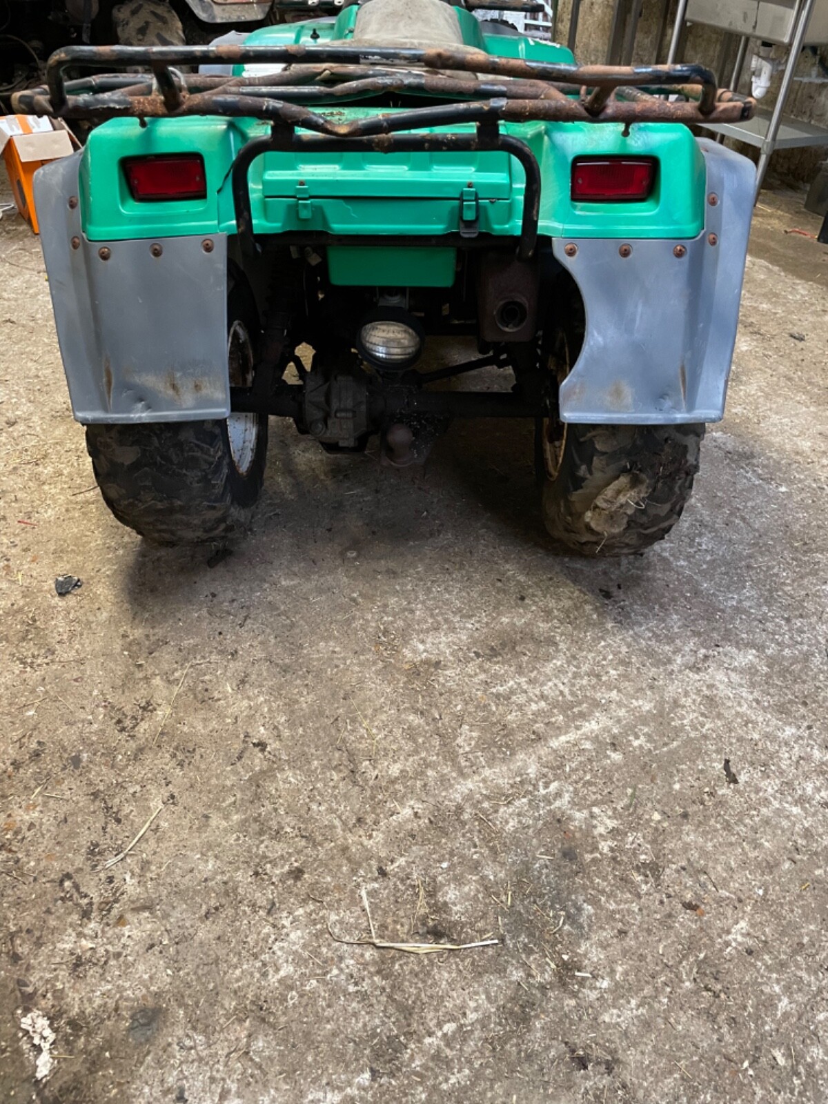 Kawasaki klf300 4x4 quad bike spares or repairs eBay