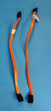 Lot of 2x Dell OptiPlex 3040 3046 5040 7040 10in SATA Drive Cable Orange YG7FH