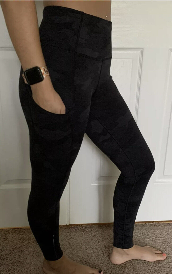 🦄NWT Lululemon Fast Free Tight Size 6 Laguna Non-Reflective Nulux 25  RARE!