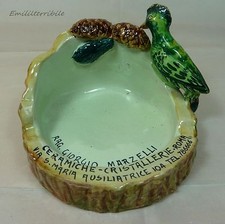 PORTACENERE PUBBLICITARIO ANNI '60 * CERAMICA * B.A.M.A. ACQUAPENDENTE ** X