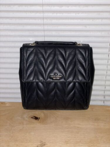 Kate Spade convertible backpack purse black - image 1