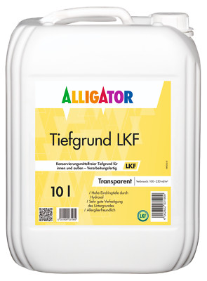 Alligator Tiefgrund LKF 10 Liter transparent