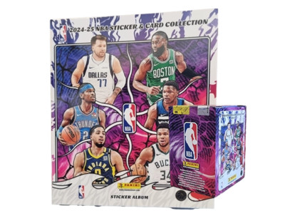 Panini NBA Sticker 2024/25 / Stickeralbum inkl 1x Display je 36x Stickertüten
