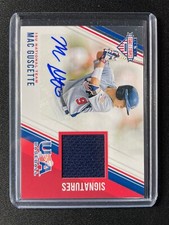 2018 Panini USA Stars & Stripes Mac Guscette Autographed Jersey #042/199!!