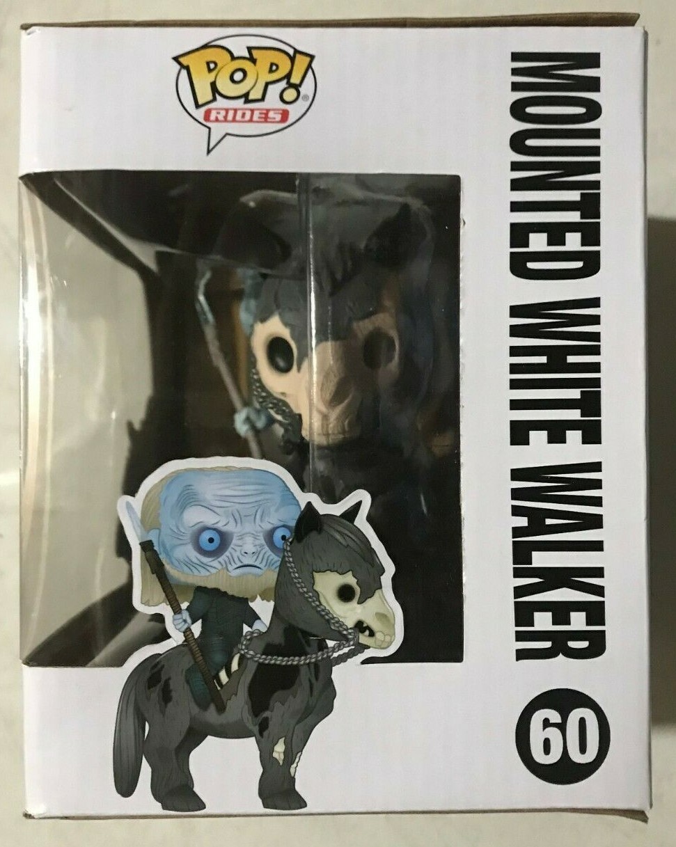 game of thrones white walker on horse pop ride