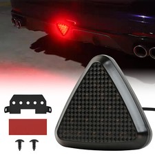 F1 Style LED Rear Strobe Flashing Tail 3rd Brake Stop Light Safety Universal US